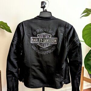 Genuine Harley-davidson Women's "Miss Enthusiast" 3-in-1 Casual Jacket